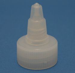 24mm 400 Natural Ribbed Twist Open Close Cap with EPE Liner